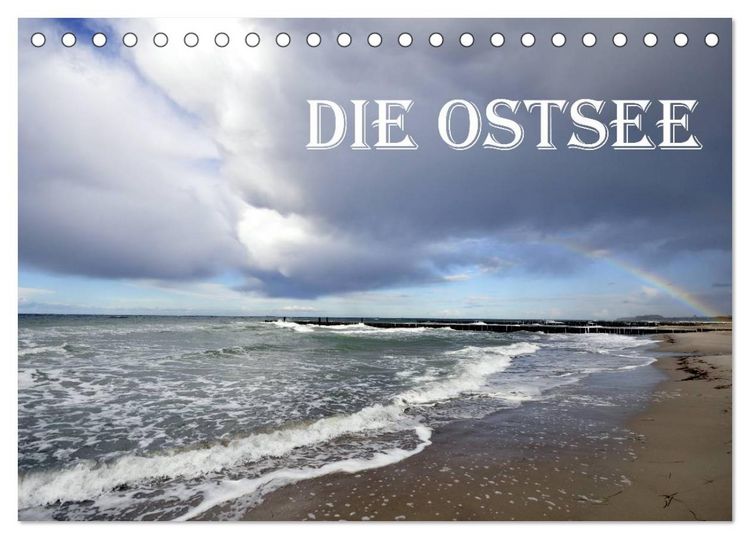 Produktbild: Die Ostsee (Tischkalender 2026 DIN A5 quer), CALVENDO Monatskalender