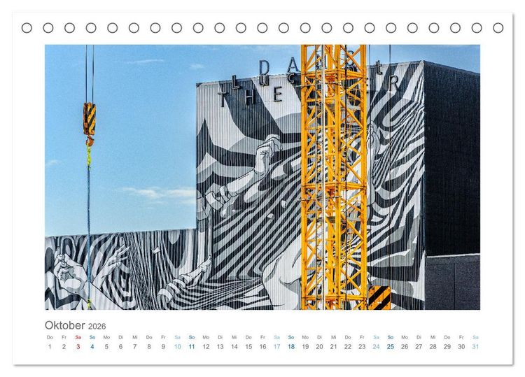 Produktbild: Architektonische Details aus Europa (Tischkalender 2026 DIN A5 quer), CALVENDO Monatskalender