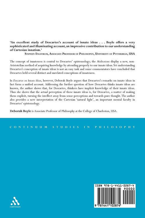 Produktbild: Descartes on Innate Ideas