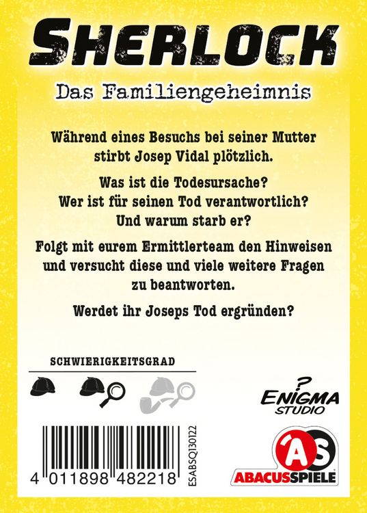 Produktbild: Sherlock - Das Familiengeheimnis