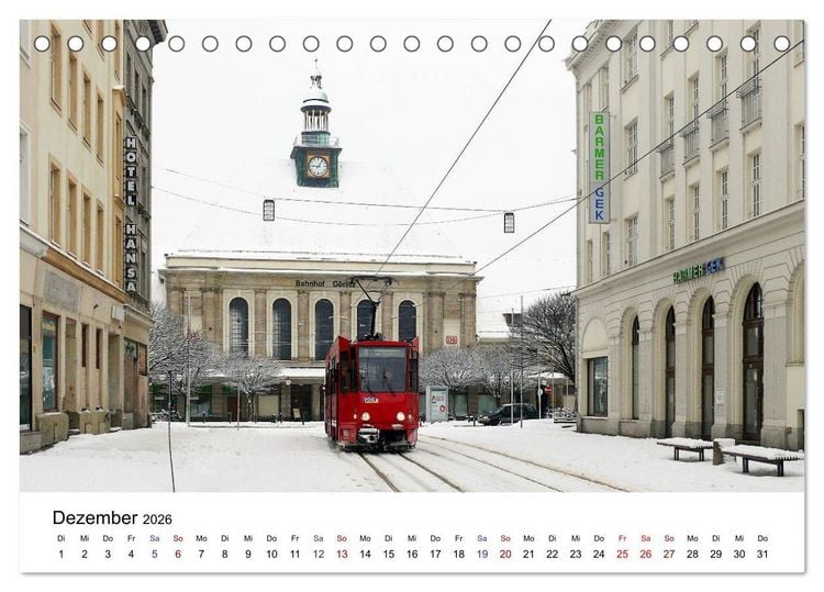 Produktbild: Die letzten Tatrabahnen (Tischkalender 2026 DIN A5 quer), CALVENDO Monatskalender