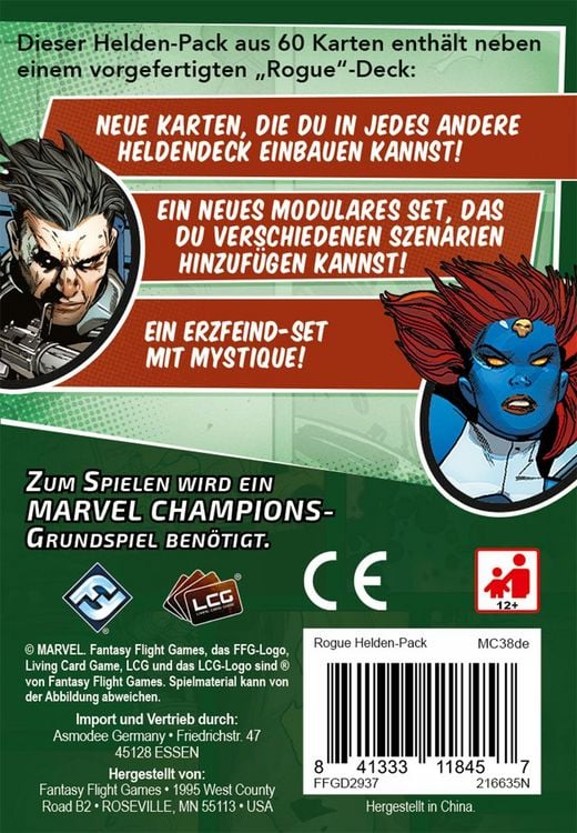 Produktbild: Marvel Champions: Das Kartenspiel - Rogue