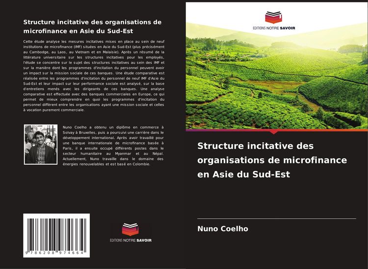 Produktbild: Structure incitative des organisations de microfinance en Asie du Sud-Est