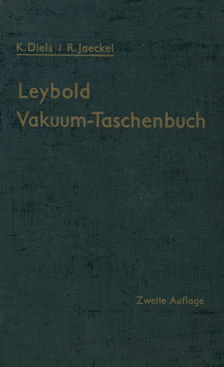 Produktbild: Leybold Vakuum-Taschenbuch