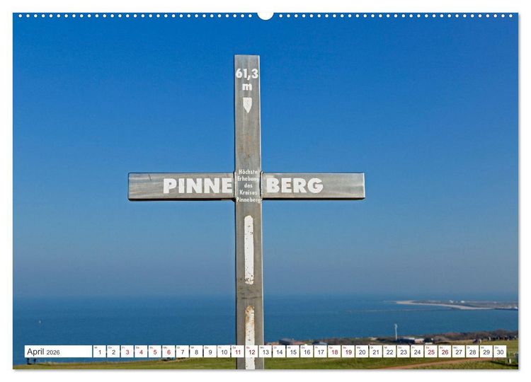 Produktbild: Helgoland - Hochseeinsel in der Nordsee (Wandkalender 2026 DIN A2 quer), CALVENDO Monatskalender