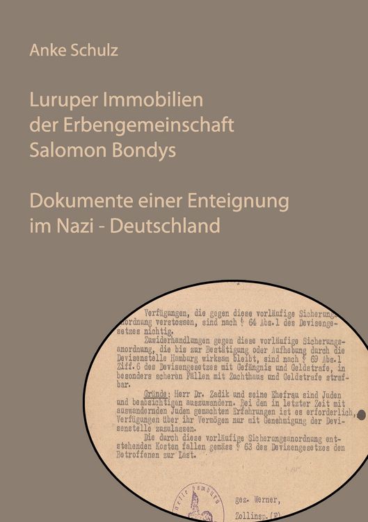 Produktbild: Luruper Immobilien der Erbengemeinschaft Salomon Bondys