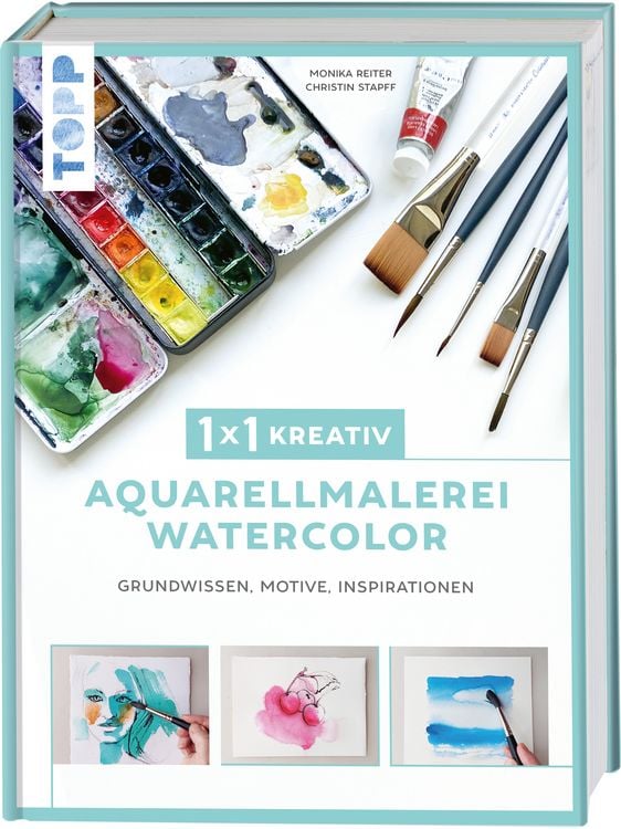 Produktbild: 1x1 kreativ Aquarellmalerei/Watercolor