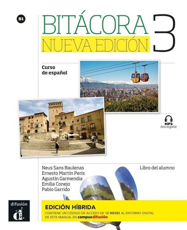 Produktbild: Bit&aacute;cora nueva edici&oacute;n 3 B1 - Edici&oacute;n h&iacute;brida