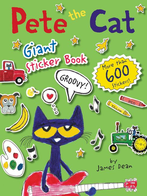 Produktbild: Pete the Cat Giant Sticker Book