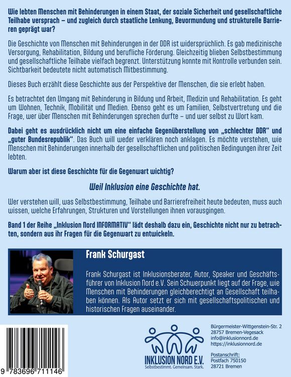 Produktbild: Menschen mit Behinderungen in der DDR