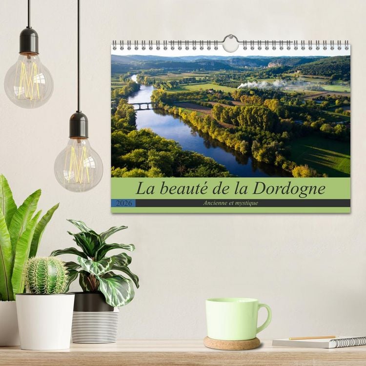 Produktbild: La beaut&eacute; de la Dordogne &ndash; Ancienne et mystique (Calendrier mural 2026 DIN A4 vertical), CALVENDO calendrier mensuel