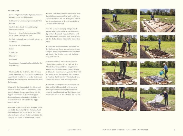 No Dig - Gärtnern ohne Umgraben