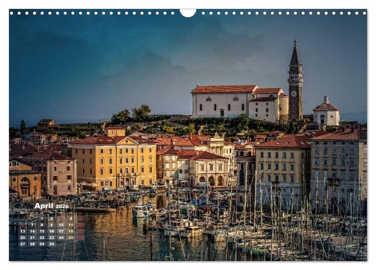 Produktbild: M&auml;rchen Stadt Piran (Wandkalender 2026 DIN A3 quer), CALVENDO Monatskalender