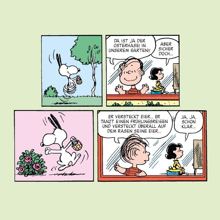 Produktbild: Peanuts Geschenkbuch: Frohe Ostern w&uuml;nschen Snoopy und die Peanuts!