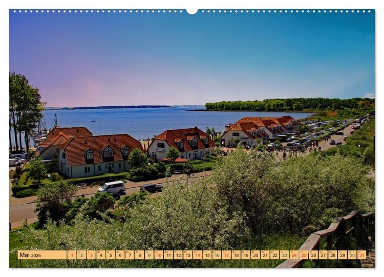 Produktbild: Impressionen Ostseebad Rerik (Wandkalender 2026 DIN A2 quer), CALVENDO Monatskalender