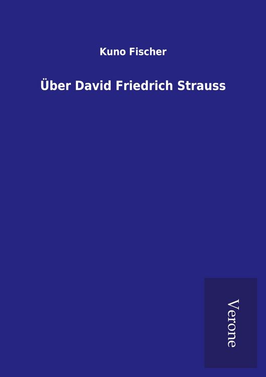 Produktbild: &Uuml;ber David Friedrich Strauss