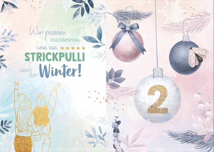Produktbild: Adventskalender f&uuml;r Beste Freundinnen