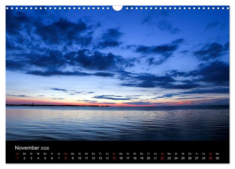Produktbild: Malerische Kieler F&ouml;rde (Wandkalender 2026 DIN A3 quer), CALVENDO Monatskalender