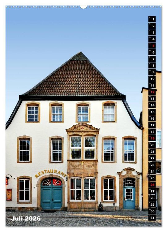 Produktbild: Osnabr&uuml;ck Fassade (Wandkalender 2026 DIN A2 hoch), CALVENDO Monatskalender
