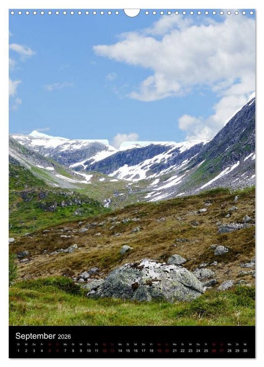 Produktbild: Hei - Willkommen im Fjordland (Wandkalender 2026 DIN A3 hoch), CALVENDO Monatskalender