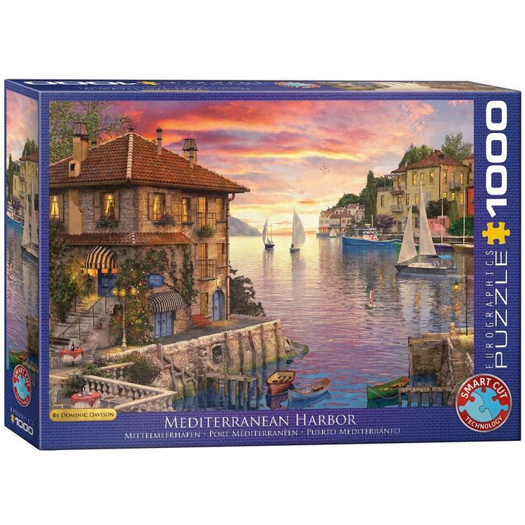 Produktbild: Mittelmeerhafen von Dominic Davison 1000 Teile