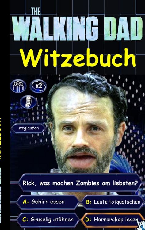 Produktbild: 'The Walking Dad' (Witzebuch); Inoffizielles The Walking Dead Buch