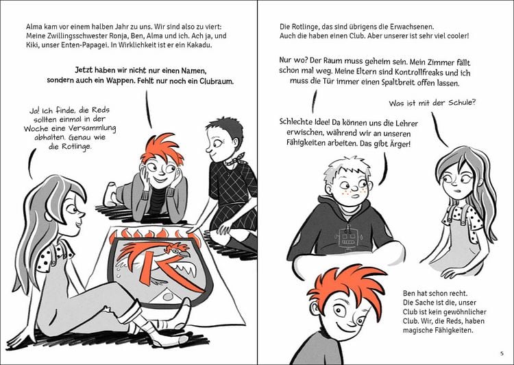 Produktbild: Red - Der Club der magischen Kinder (Band 2) - Ermittlungen undercover