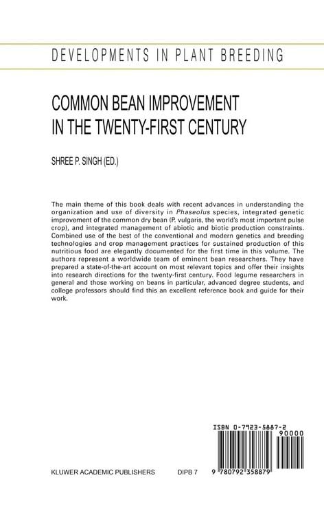 Produktbild: Common Bean Improvement in the Twenty-First Century