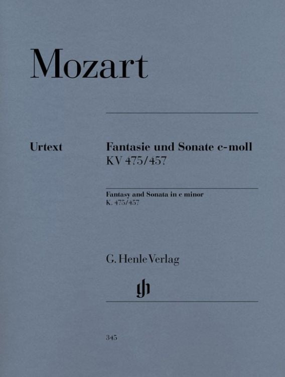 Produktbild: Wolfgang Amadeus Mozart - Fantasie und Sonate c-moll KV 475/457