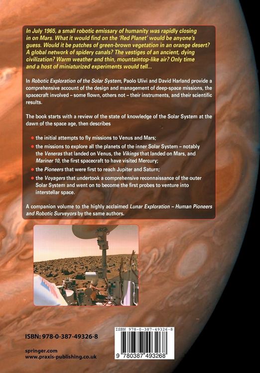 Produktbild: Robotic Exploration of the Solar System