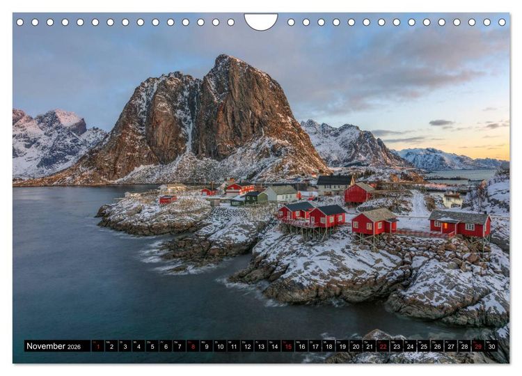 Produktbild: Fotoreise Europa, 12 Must-Visit-Orte von Nord- nach S&uuml;deuropa (Wandkalender 2026 DIN A4 quer), CALVENDO Monatskalender