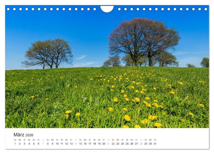 Produktbild: Blicke in die Eifel (Wandkalender 2026 DIN A4 quer), CALVENDO Monatskalender
