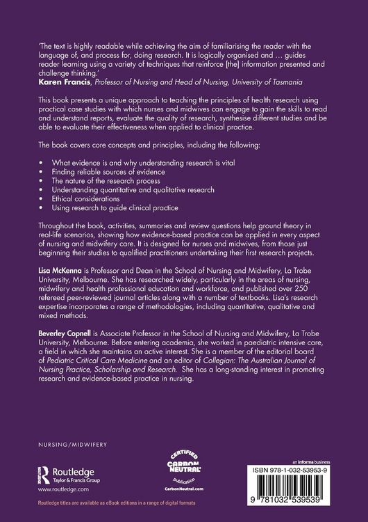 Produktbild: Fundamentals of Nursing and Midwifery Research