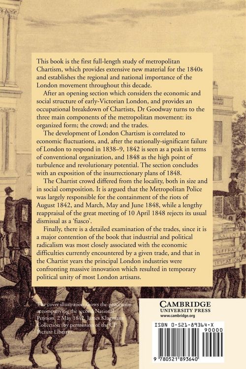 Produktbild: London Chartism 1838 1848