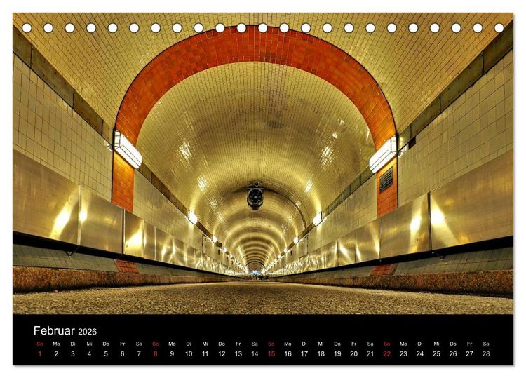 Produktbild: Hamburg . Das Tor zur Welt... (Tischkalender 2026 DIN A5 quer), CALVENDO Monatskalender