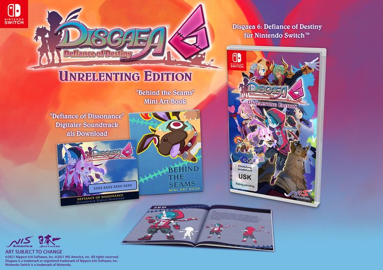 Produktbild: DISGAEA 6 - Defiance of Destiny (Unrelenting Edition)