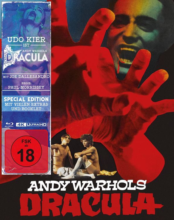 Produktbild: Andy Warhols Dracula - Mediabook - Cover C (4K Ultra HD + 2 Blu-rays)