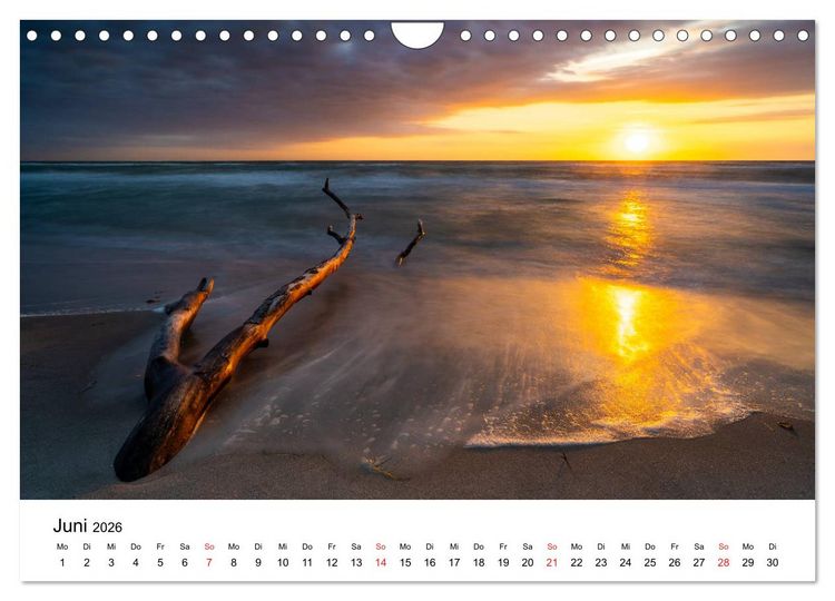 Produktbild: Deutschlands Landschaften - Vom Meer bis zu den Alpen (Wandkalender 2026 DIN A4 quer), CALVENDO Monatskalender