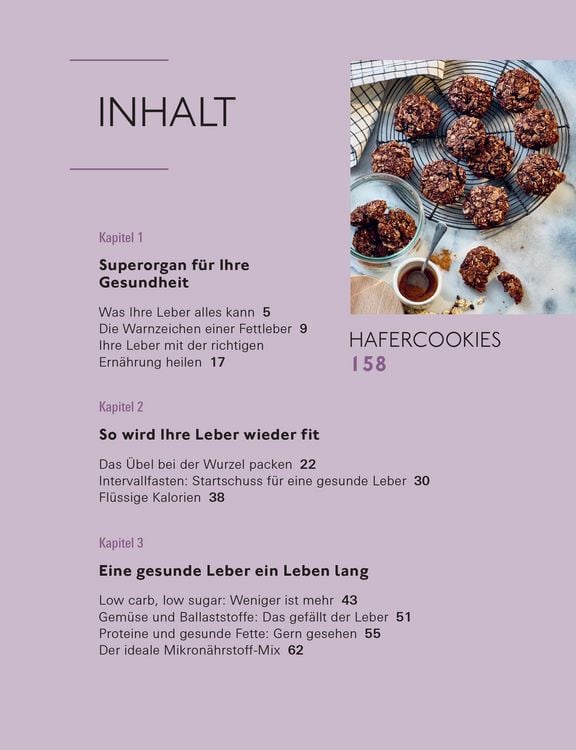 Produktbild: Die richtige Ern&auml;hrung bei Fettleber
