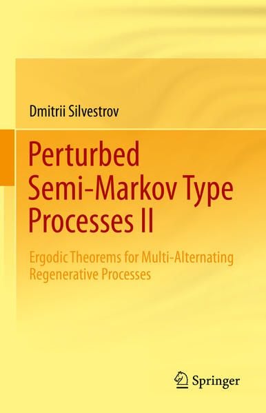 Produktbild: Perturbed Semi-Markov Type Processes II
