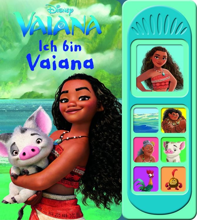 Produktbild: Disney Vaiana - Ich bin Vaiana - Soundbuch - Pappbilderbuch mit 7 Ger&auml;uschen