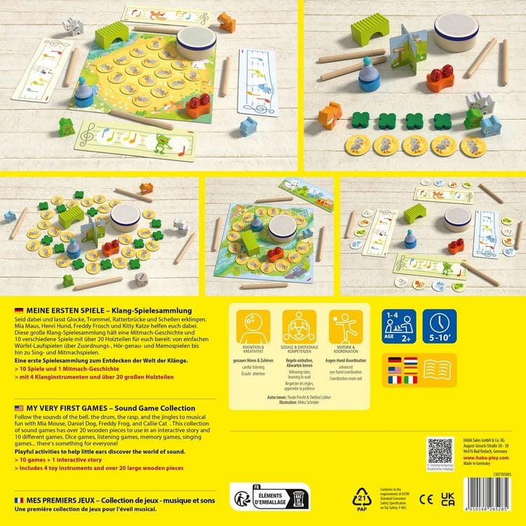 Produktbild: Meine ersten Spiele Klang-Spielesammlung