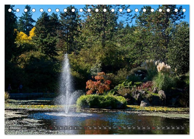 Produktbild: Vancouver Perspektiven (Tischkalender 2026 DIN A5 quer), CALVENDO Monatskalender