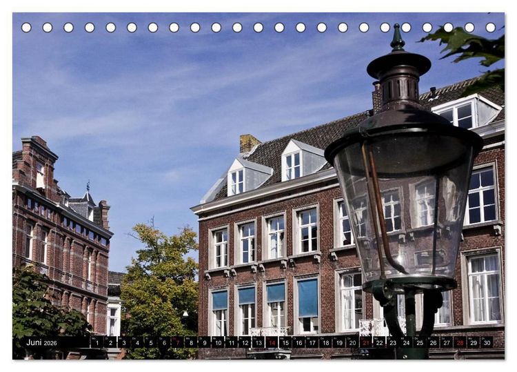 Produktbild: Maastricht - Stadtbummel (Tischkalender 2026 DIN A5 quer), CALVENDO Monatskalender