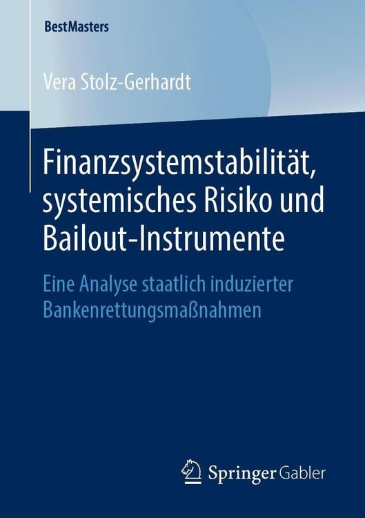 Produktbild: Finanzsystemstabilität, systemisches Risiko und Bailout-Instrumente