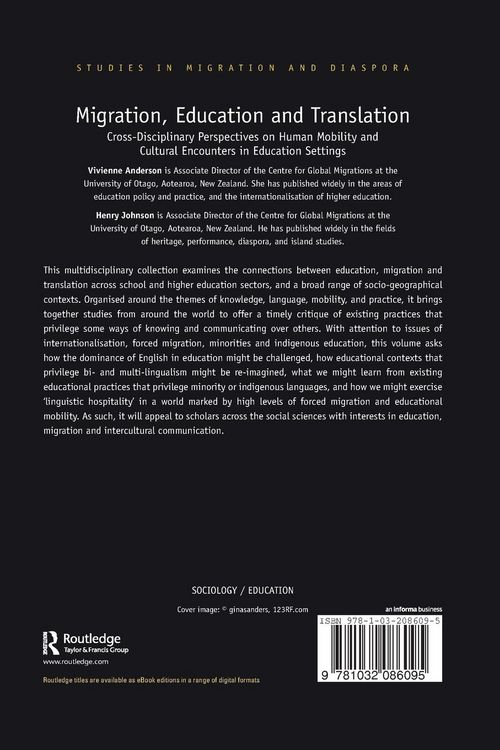 Produktbild: Migration, Education and Translation
