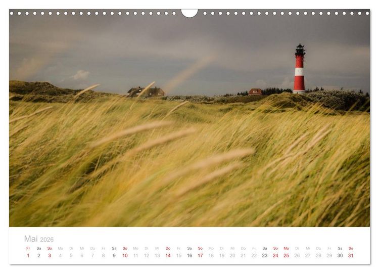 Produktbild: Sylt im Herbst (Wandkalender 2026 DIN A3 quer), CALVENDO Monatskalender