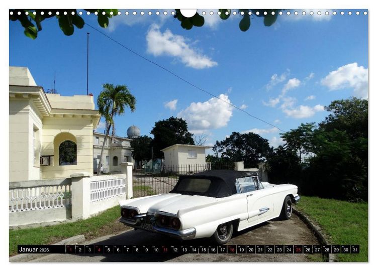 Produktbild: Auto-Legenden: FORD THUNDERBIRD (Wandkalender 2026 DIN A3 quer), CALVENDO Monatskalender