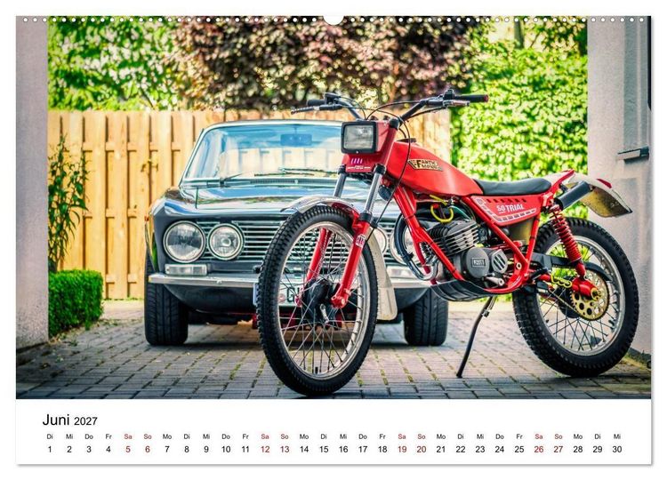Produktbild: Bella Macchina (hochwertiger Premium Wandkalender 2027 DIN A2 quer), Kunstdruck in Hochglanz