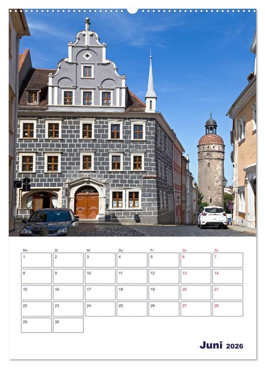 Produktbild: G&Ouml;RLITZ - Kleinod in der Lausitz (Wandkalender 2026 DIN A2 hoch), CALVENDO Monatskalender